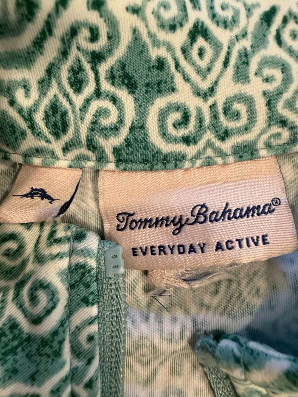 Tommy Bahama Everyday Active Sleeveless Quarter-Zip Performance Dress - Picture 2 of 4